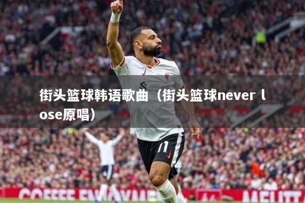 街头篮球韩语歌曲（街头篮球never lose原唱）