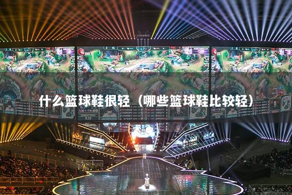 什么篮球鞋很轻（哪些篮球鞋比较轻）