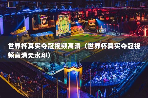 世界杯真实夺冠视频高清（世界杯真实夺冠视频高清无水印）